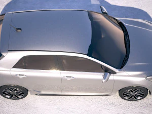 Kia Rio GT Line 2018 3D Model