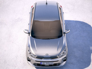 Kia Rio GT Line 2018 3D Model