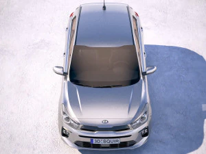 Kia Rio GT Line 2018 3D Model