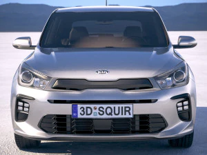 Kia Rio GT Line 2018 3D Model
