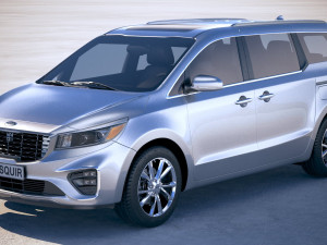 Kia Sedona 2019 3D Model