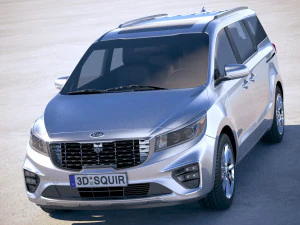 Kia Sedona 2019 3D Model