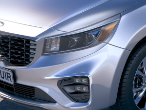 Kia Sedona 2019 3D-Modell