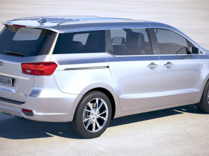 Kia Sedona 2019 3D-Modell