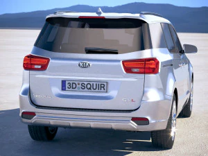 Kia Sedona 2019 3D Model