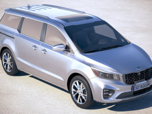 Kia Sedona 2019 3D-Modell
