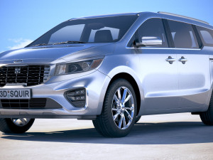 Kia Sedona 2019 3D-Modell