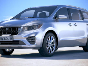 Kia Sedona 2019 3D Model