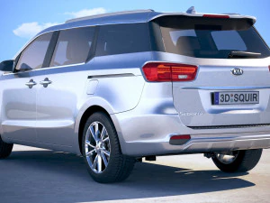 Kia Sedona 2019 3D Model