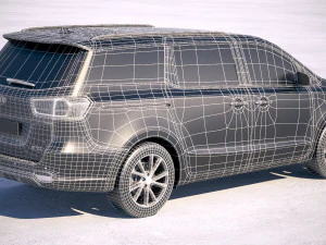 Kia Sedona 2019 3D Model