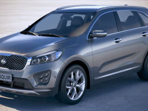 Kia Sorento 2018 3D Model