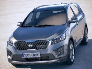 Kia Sorento 2018 3D 模型