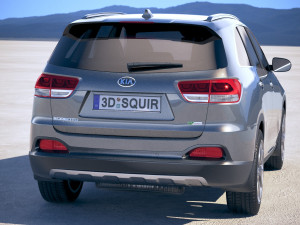 Kia Sorento 2018 3D 模型