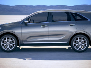 Kia Sorento 2018 3D 模型