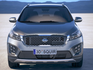 Kia Sorento 2018 3D 模型