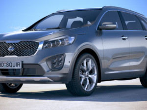 Kia Sorento 2018 3D 模型
