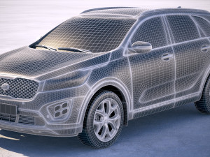 Kia Sorento 2018 3D 模型