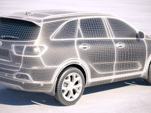 Kia Sorento 2018 3D 模型