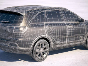 Kia Sorento 2018 3D Model