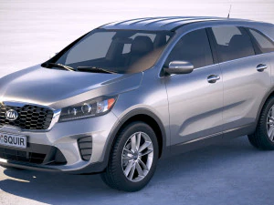 Kia Sorento 2019 р.в 3D Модель