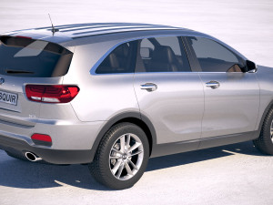 Kia Sorento 2019 Modèle 3D
