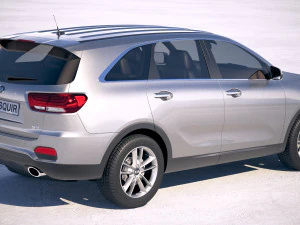 Kia Sorento 2019 3D Model