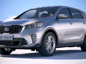 Kia Sorento 2019 Modèle 3D