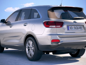 Kia Sorento 2019 Modèle 3D
