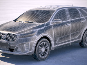 Kia Sorento 2019 Modèle 3D
