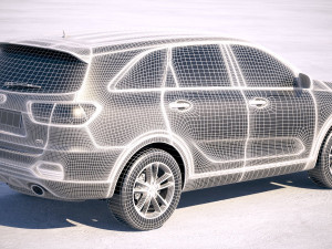 Kia Sorento 2019 Modèle 3D