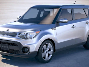 Kia Ruhu 2019 3D Model