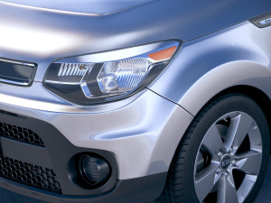 Kia Soul 2019 3D Model