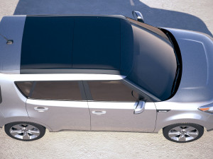 Kia Soul 2019 3D Model