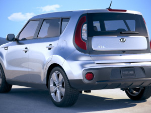 Kia Soul 2019 3D Model