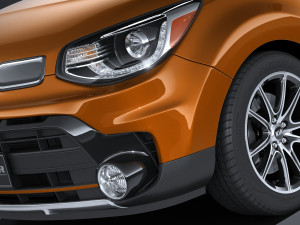 Kia Soul Turbo 2017 Modelo 3D