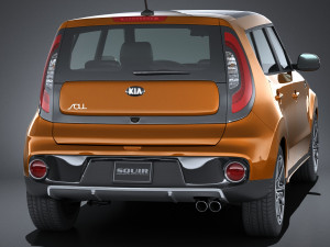 Kia Soul Turbo 2017 Modelo 3D