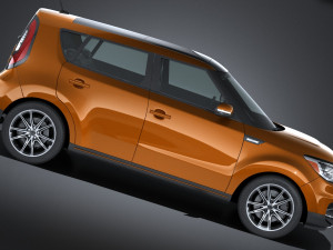 Kia Soul Turbo 2017 Modelo 3D