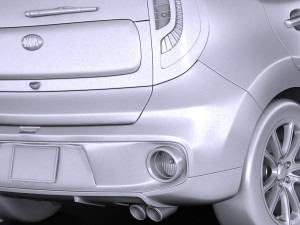 Kia Soul Turbo 2017 Modelo 3D
