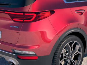 Kia Sportage 2019 Modello 3D