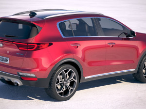 Kia Sportage 2019 Modello 3D