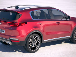 Kia Sportage 2019 Model 3D