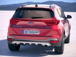 Kia Sportage 2019 Model 3D