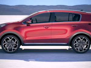 Kia Sportage 2019 Model 3D