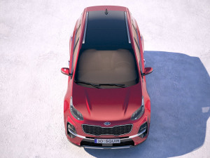 Kia Sportage 2019 Modello 3D