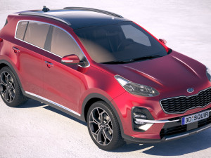 Kia Sportage 2019 Modello 3D