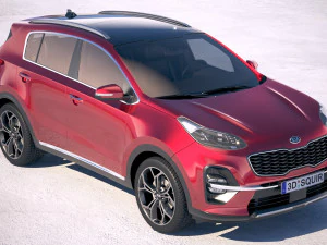 Kia Sportage 2019 Model 3D
