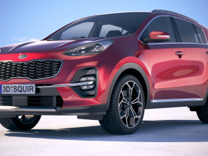 Kia Sportage 2019 Modello 3D