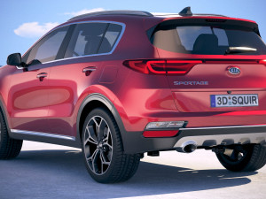 Kia Sportage 2019 Modello 3D