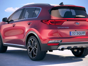 Kia Sportage 2019 Model 3D