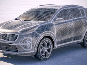 Kia Sportage 2019 Modello 3D